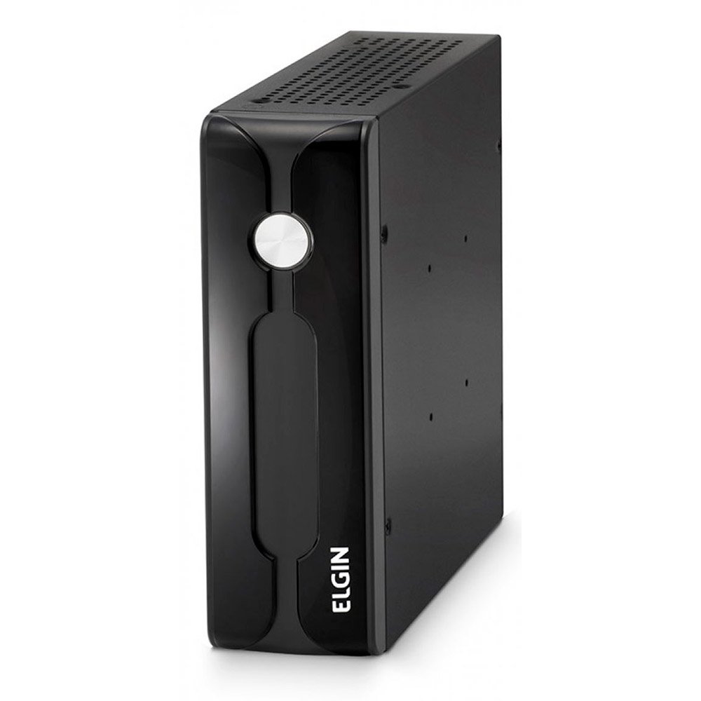Micro Computador Elgin NewEra E3 Nano, Intel Celeron, 4GB, SSD 120GB, Sem Monitor, Preto