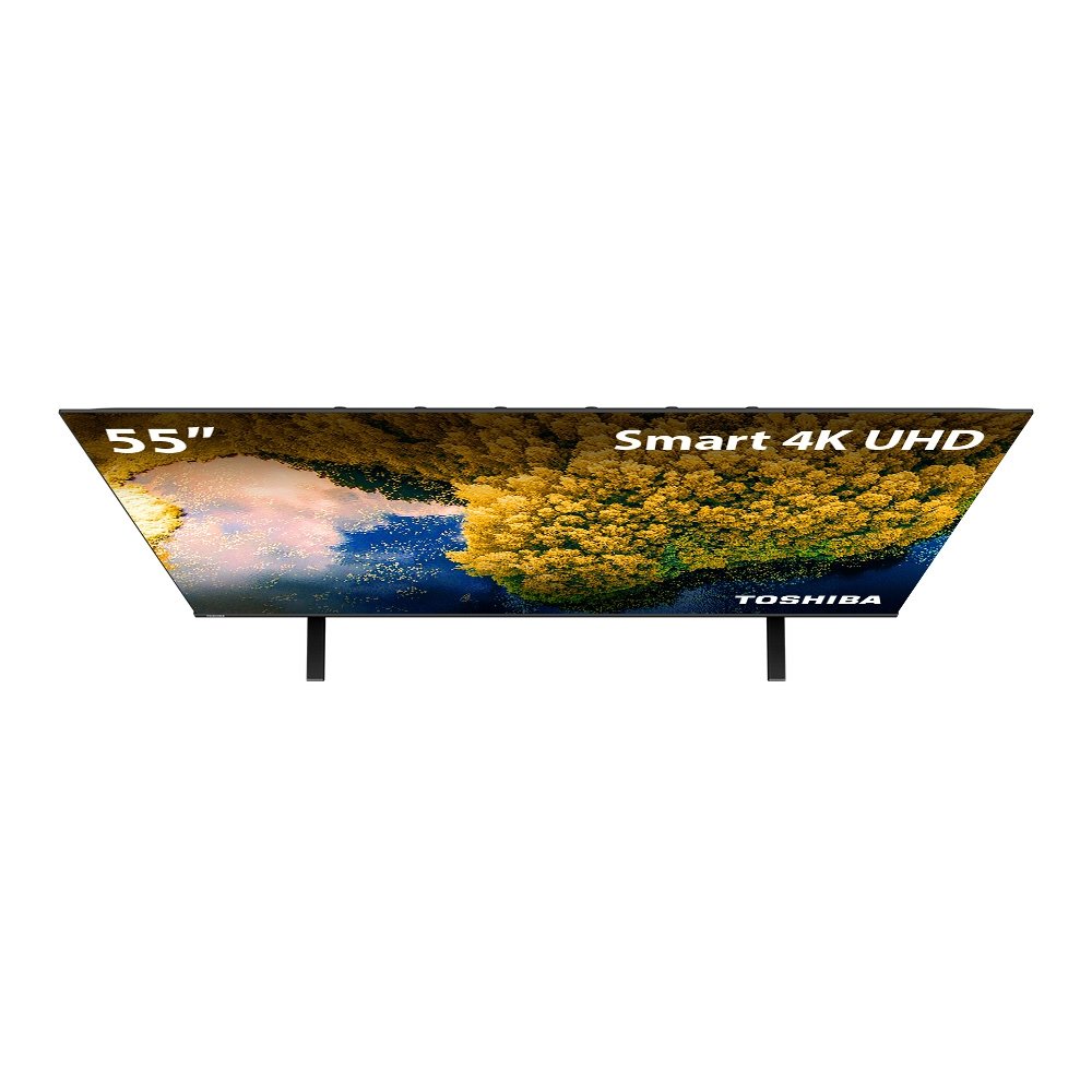Smart TV DLED 55" Toshiba 55C350L, 4K, 2 USB, 3 HDMI, 60Hz