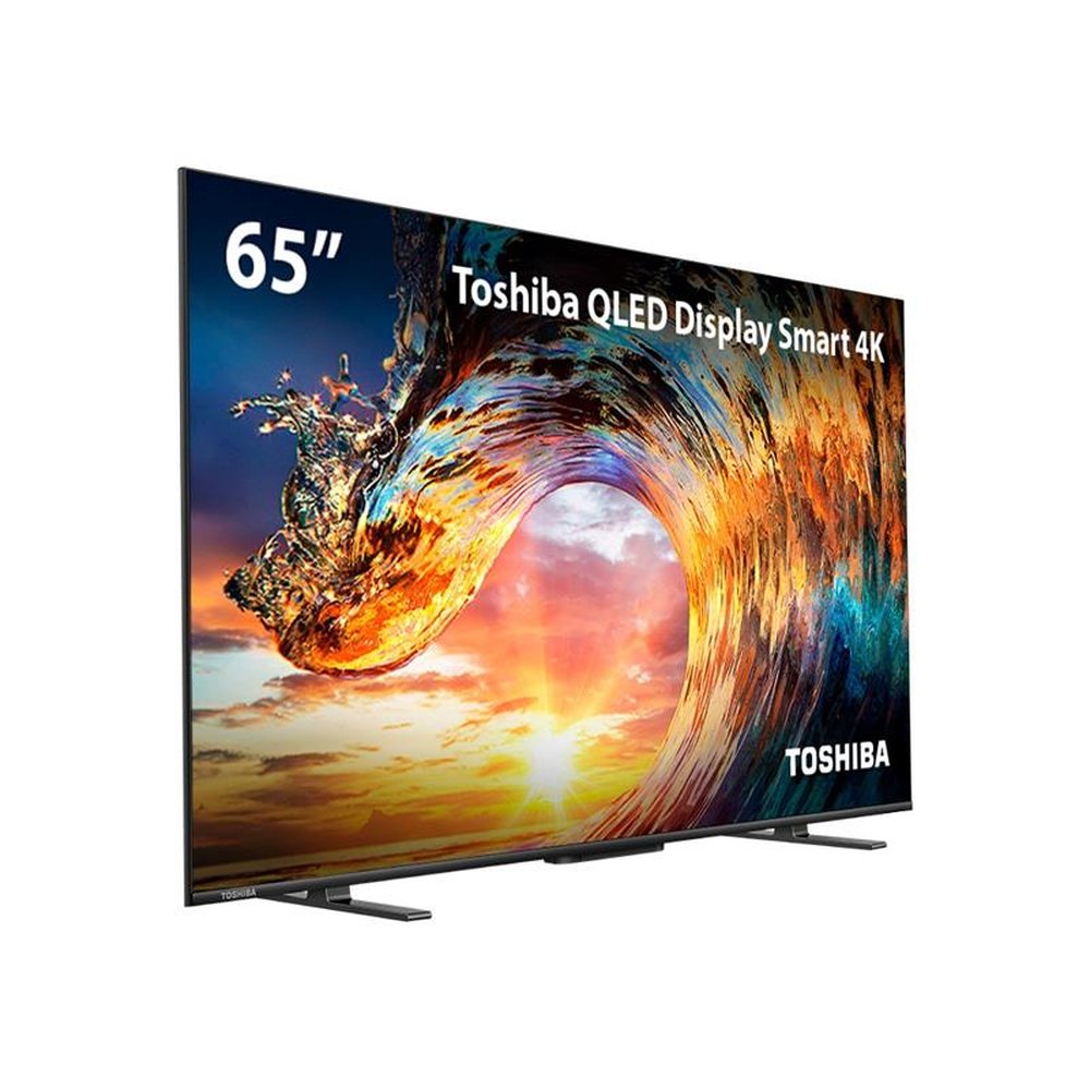 Smart TV QLED 65" Toshiba 65M550L, 4K, 2 USB, 3 HDMI, 60Hz