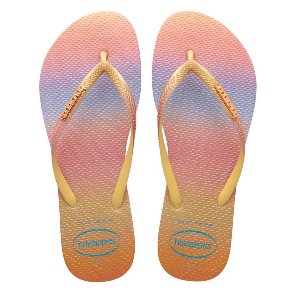 Havaianas Slim Gradiente Sunset Amarelo Pixel 39/0