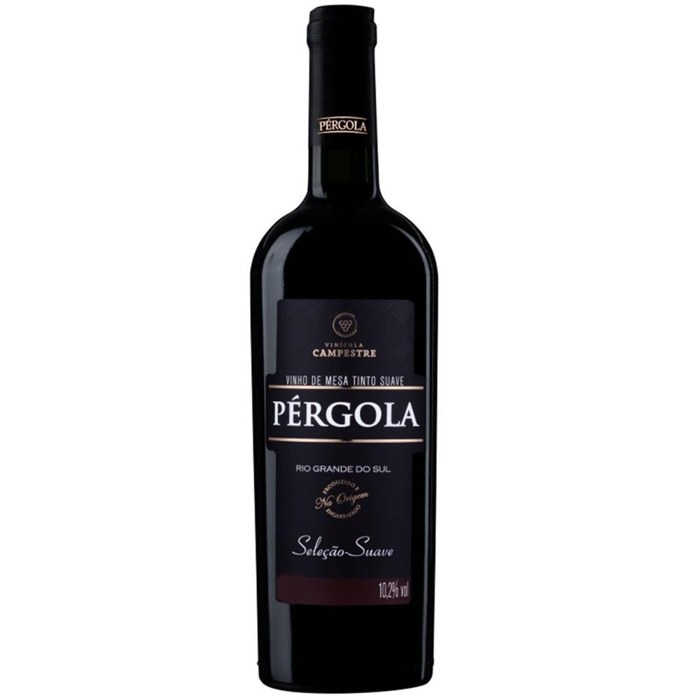 Vinho Pergola Tinto Suave 1L C/12