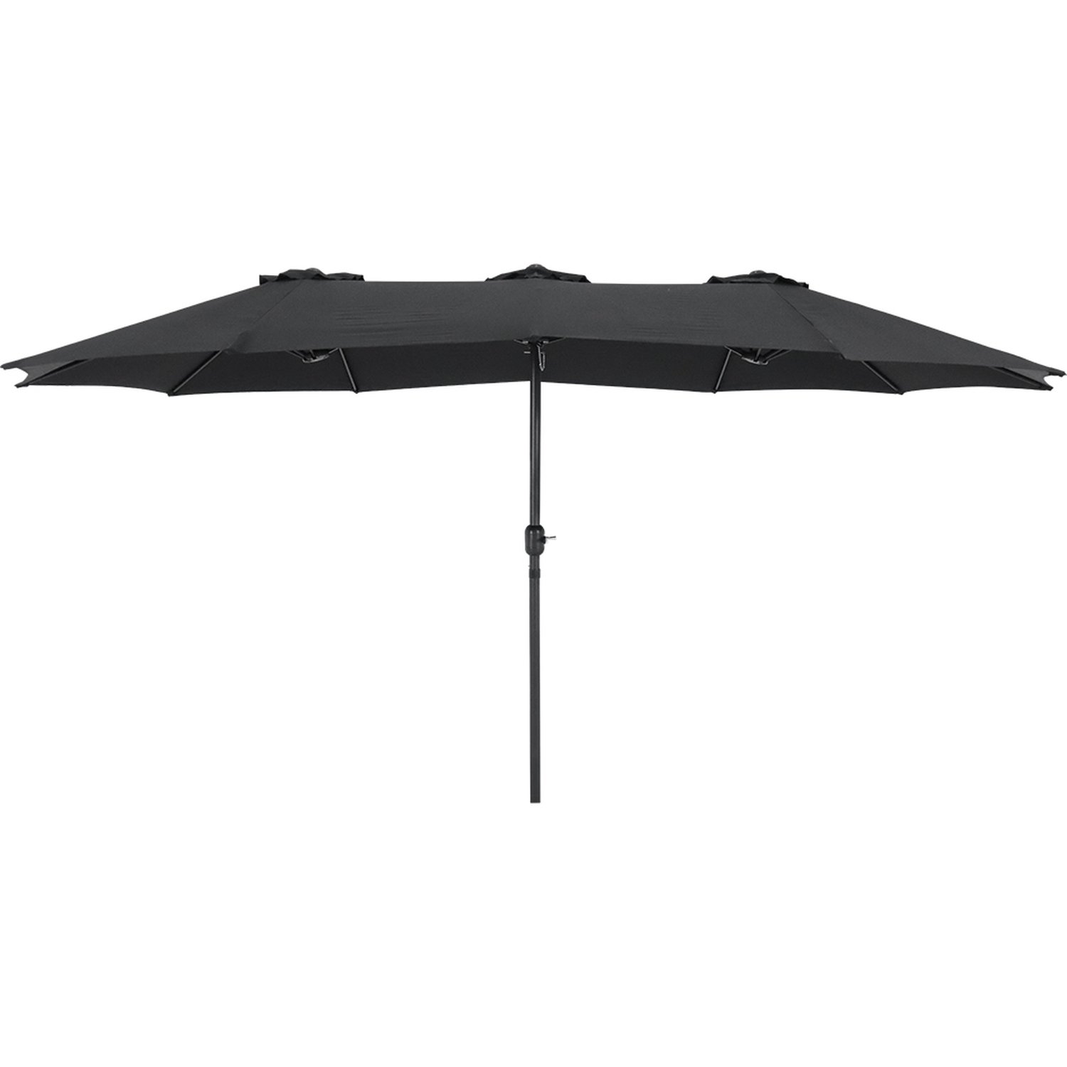 Ombrellone Retangular Oversize 4,50M X 2,65M Preto Bel