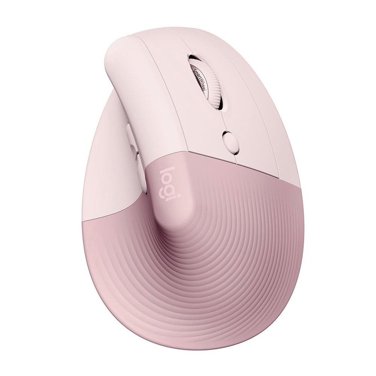 Mouse Sem Fio Logitech Lift Vertical - Rosa - 910-006472