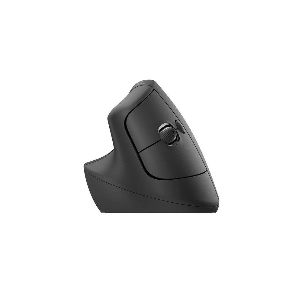 Mouse Sem Fio Logitech Canhoto Lift Left 4000DPI 6 Botoes Grafite