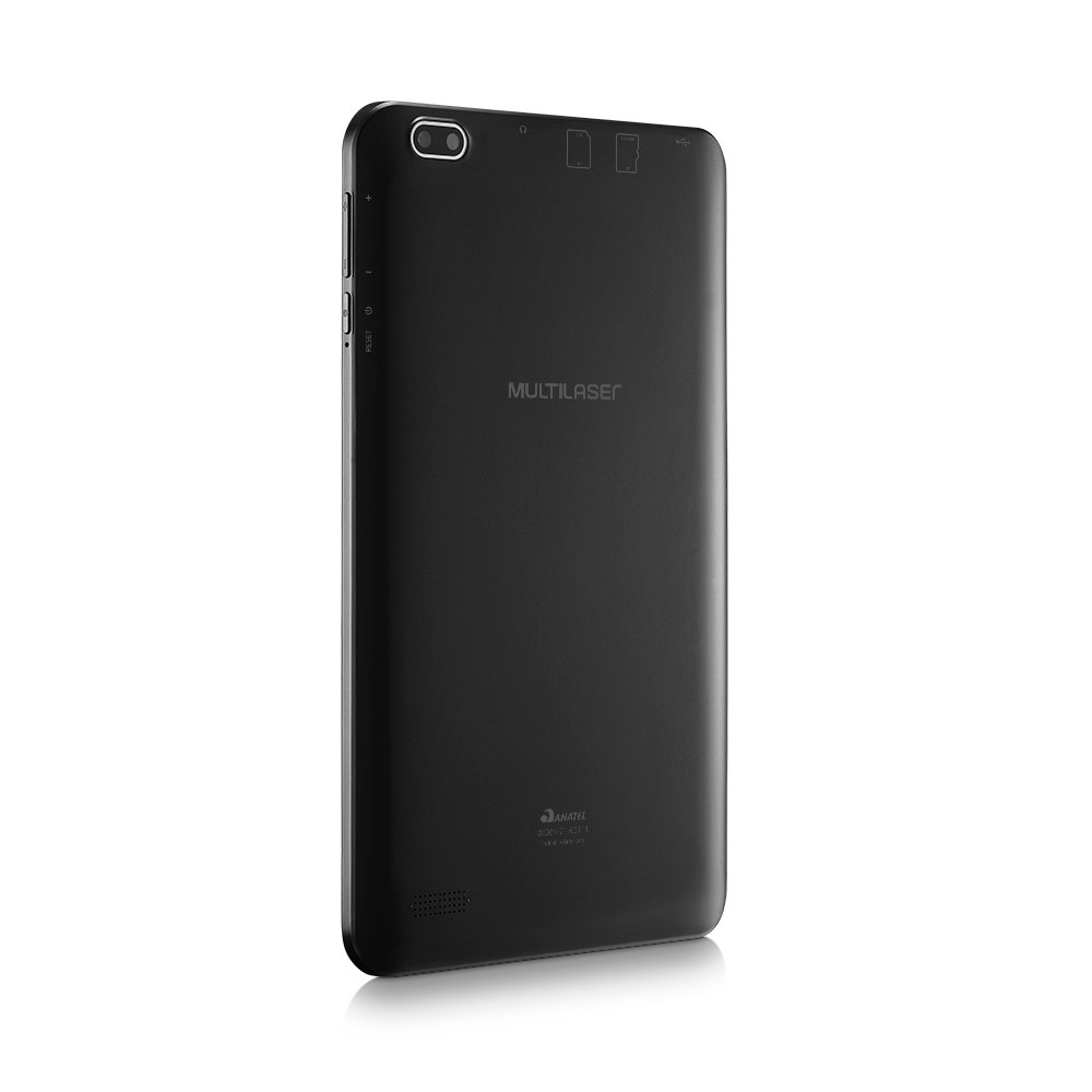Tablet Multilaser Multi M8, Preto, Tela de 8" | 4G+Wi-Fi, Android 11, Câm. Tras. de 5MP e Câm. Frontal de 2MP, 32GB