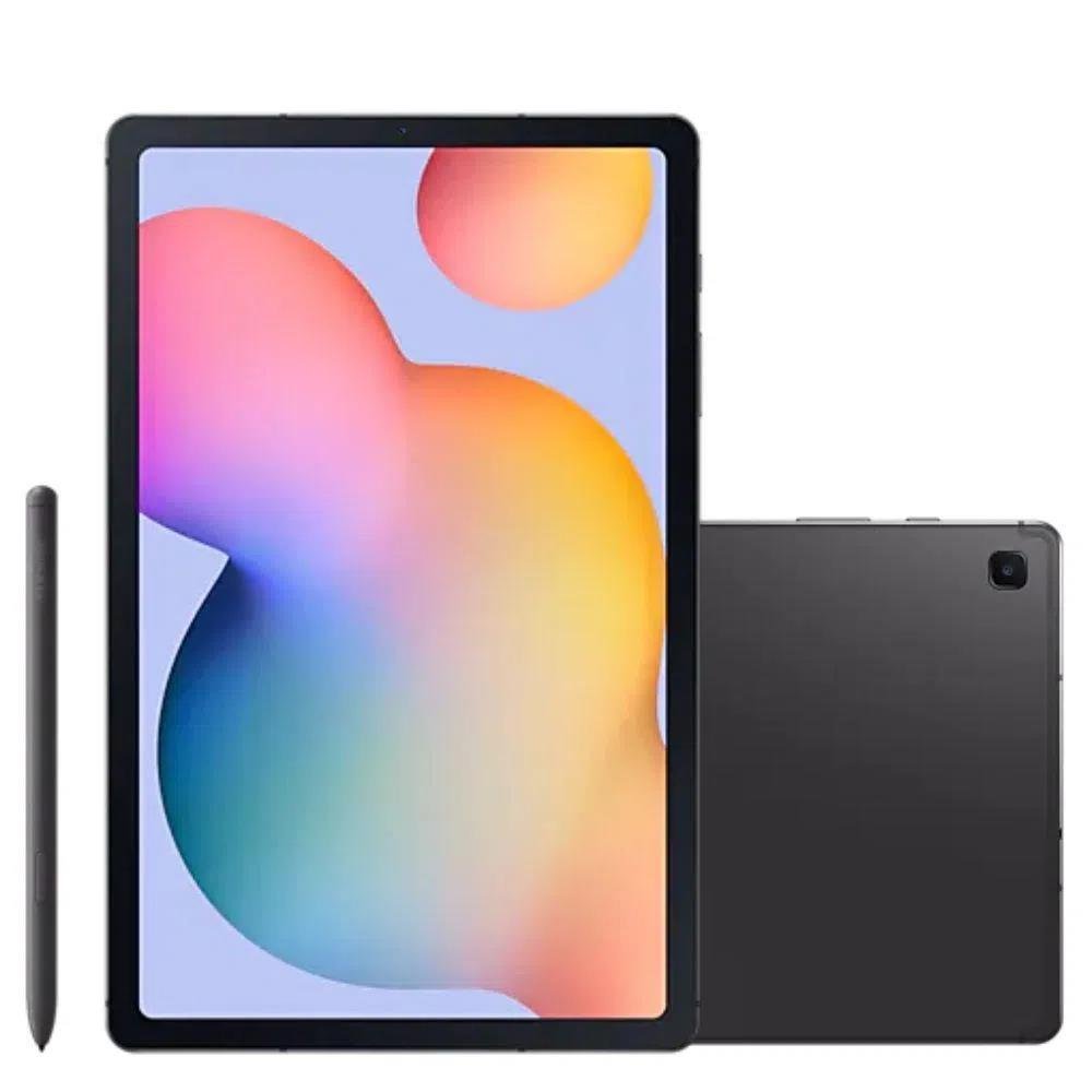 Tablet Samsung Galaxy Tab S6 Lite, 128GB, 4GB RAM, 10.4", 8MP, Cinza - SM-P619NZAZZTO