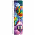 Régua Escolar Saga Impressão em Led Desenhos em Flip Imagem Balões 15cm Embalagem com 12 unidades