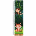 Régua Escolar Saga Impressão em Led Desenhos em Flip Imagem Oncinha 15cm Embalagem com 12 unidades