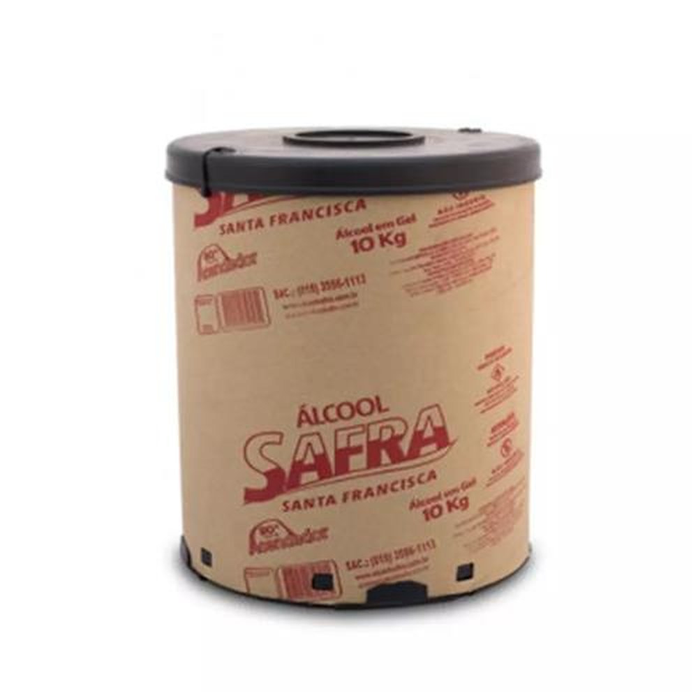 Alcool Gel Safra 13kg 80 Inpm Acen Barrica Com 1 Unidades