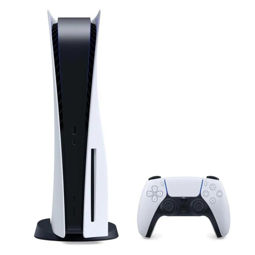 Console PlayStation 5 825GB 1 Controle Branco Sony Bivolt