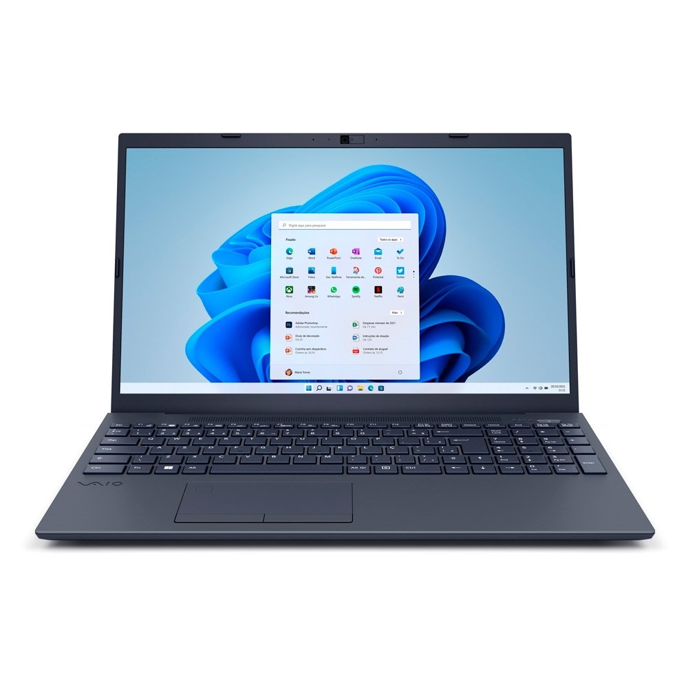 Notebook Vaio I3 FE15 VJFE55F11X-B0111H | Tela de 15.6", Intel Core i3, Windows 11, 8GB, SSD 256GB , Cinza Grafite