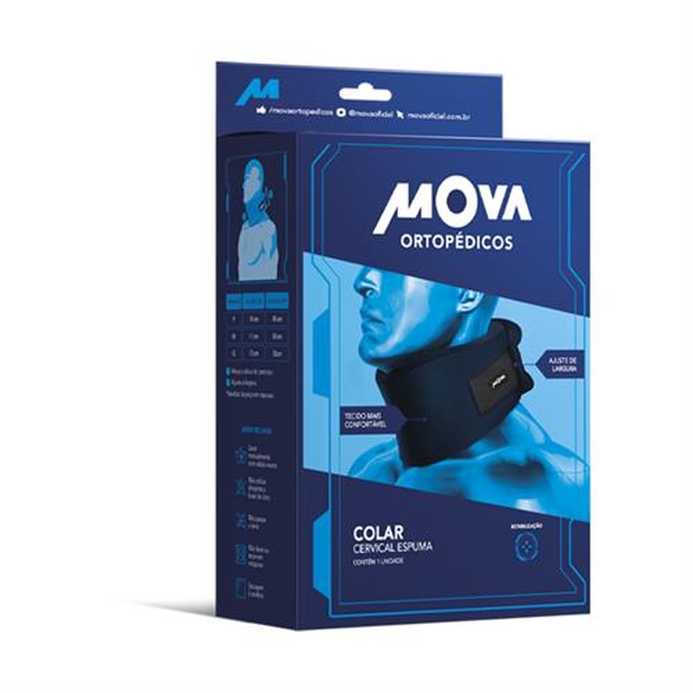 Colar Cervical Espuma Mova Tamanho P