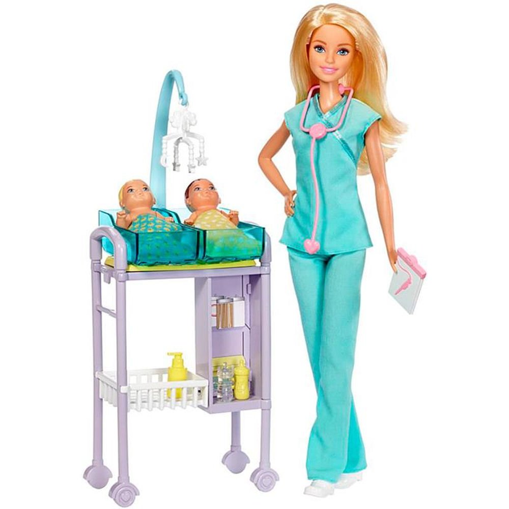 Barbie Conj Medica E Dentista Sort