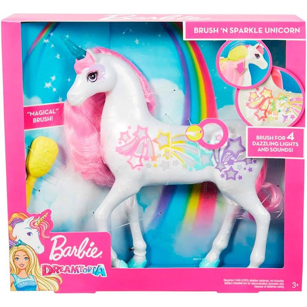 Barbie Dreamtopia Unicórnio Brilhante - Mattel