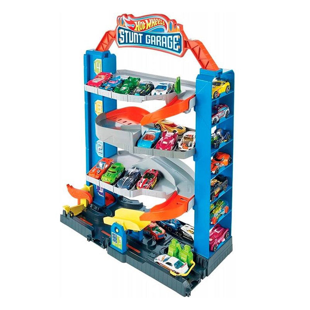 Hot Wheels City Pista Stunt Garagem - Mattel