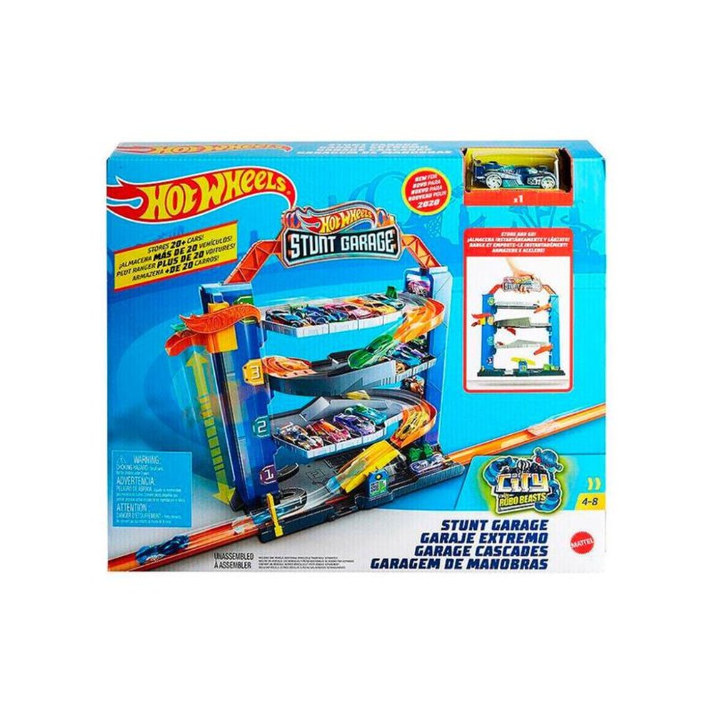 Hot Wheels City Pista Stunt Garagem - Mattel