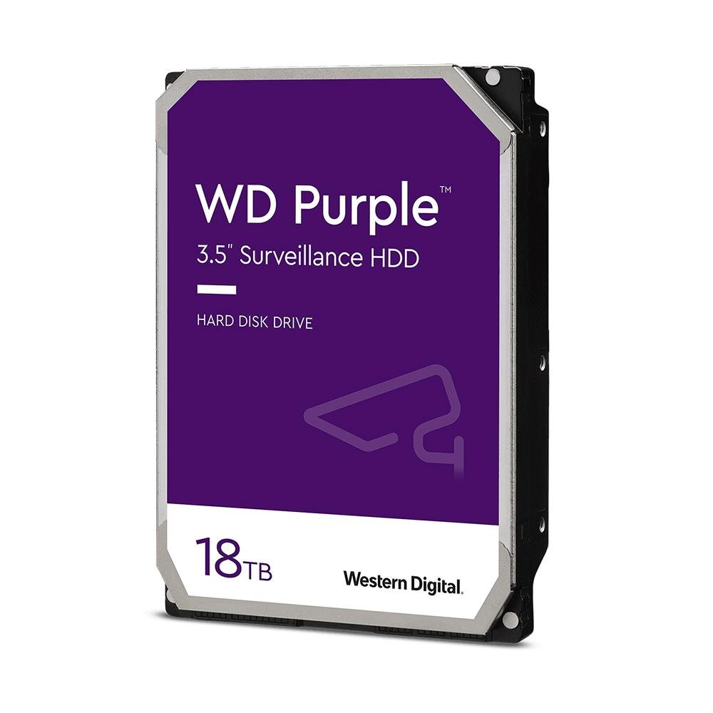HD 18TB SATA Western Digital Purple Pro Surveillance - WD181PURP