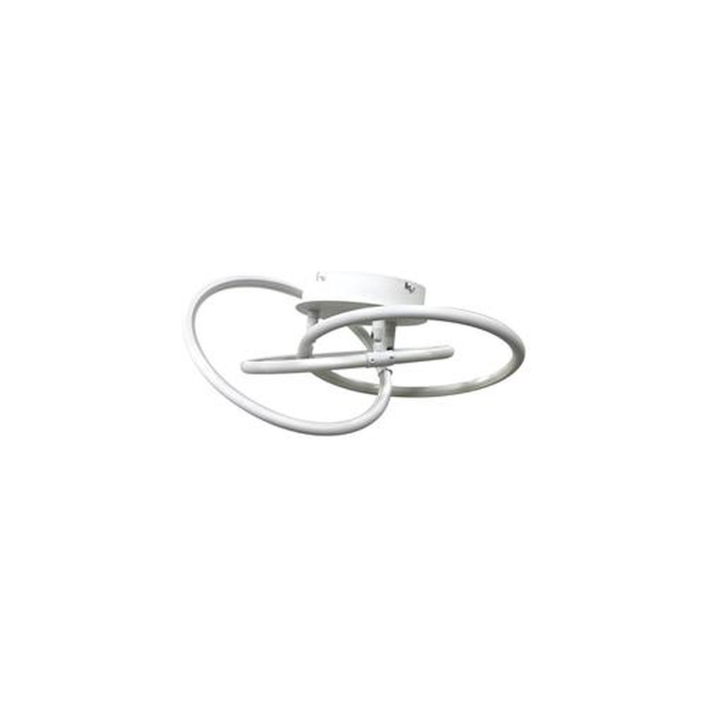 Luminária de Teto Plafon Led Sirius R3-2 White 60W 3000K 50x18cm