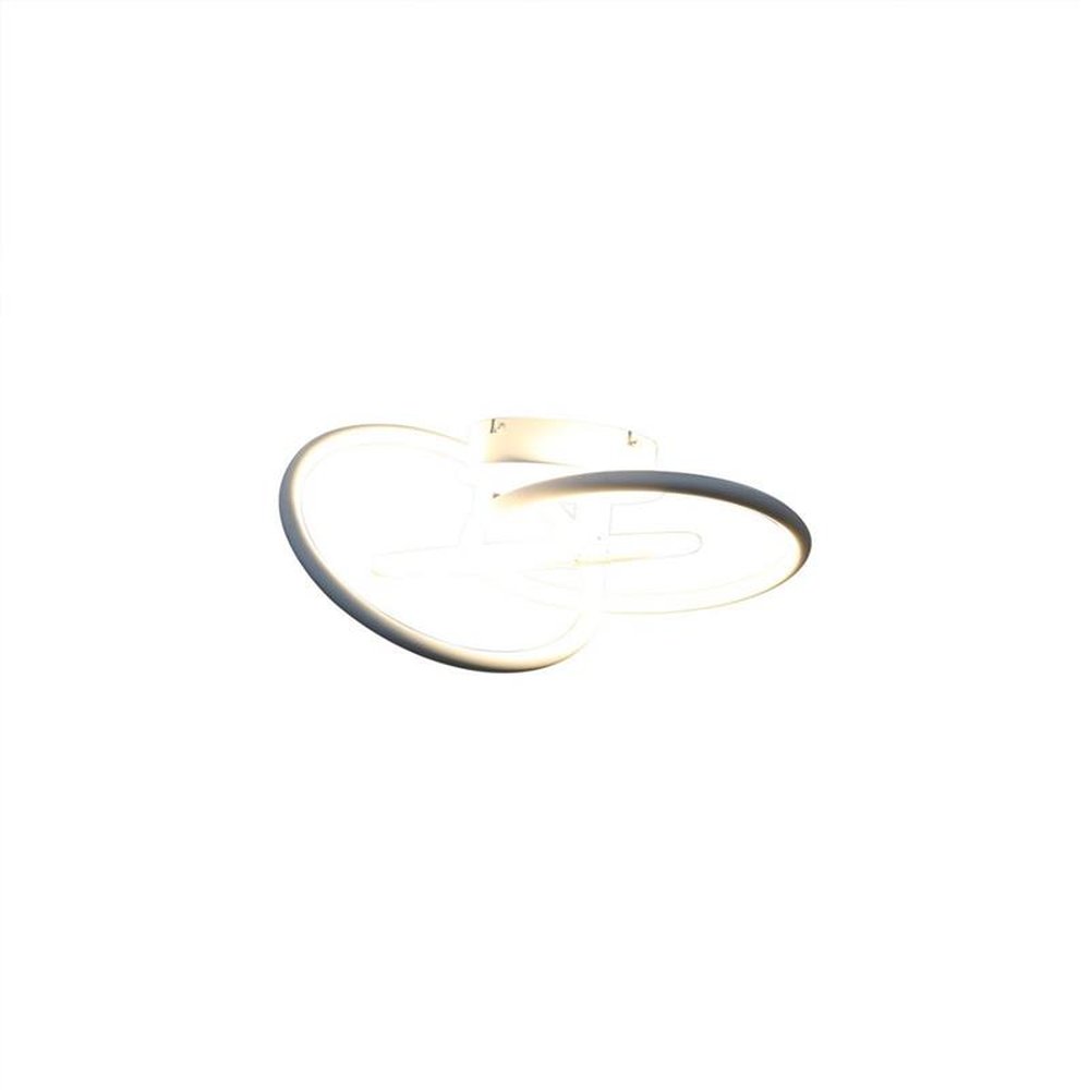 Luminária de Teto Plafon Led Sirius R3-2 White 60W 3000K 50x18cm