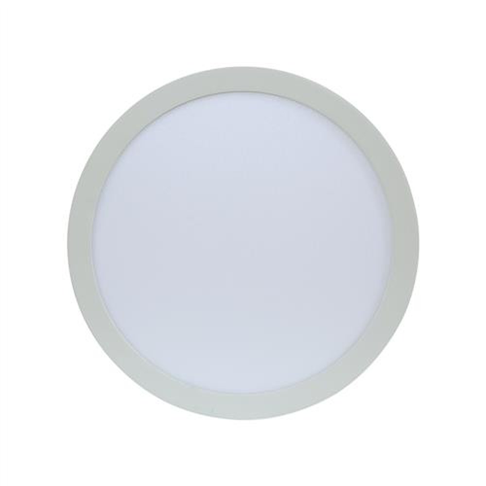 Luminária Led De Embutir Redonda 32W 4000K Bivolt Luz Neutra Ø40cm
