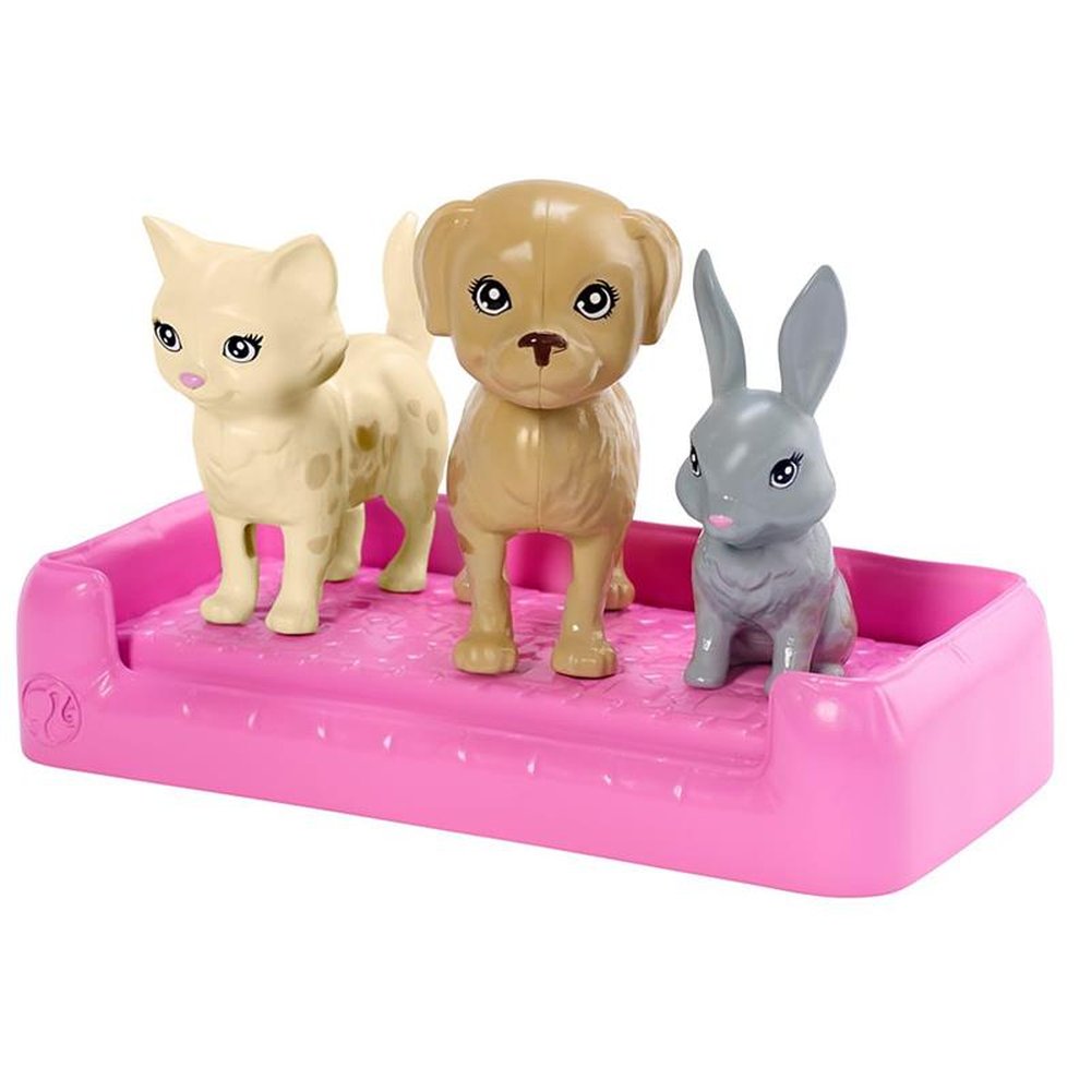 Barbie Banho de Cachorrinhos - Mattel