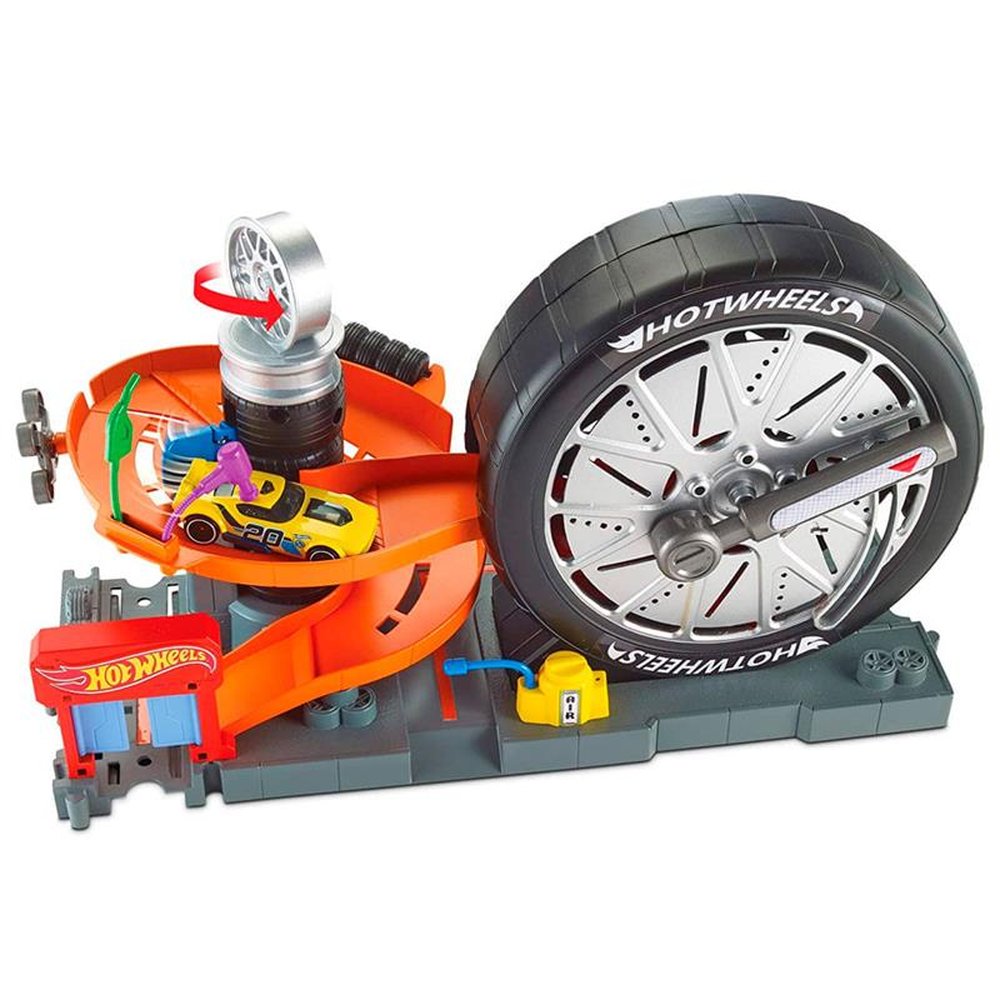 Hot Wheels Conjunto Super Spin Cidade - Mattel