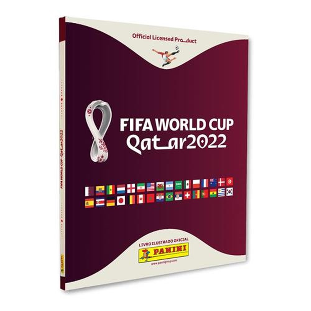 Álbum de Capa Dura Copa Do Mundo Qatar 2022 - 1 unidade