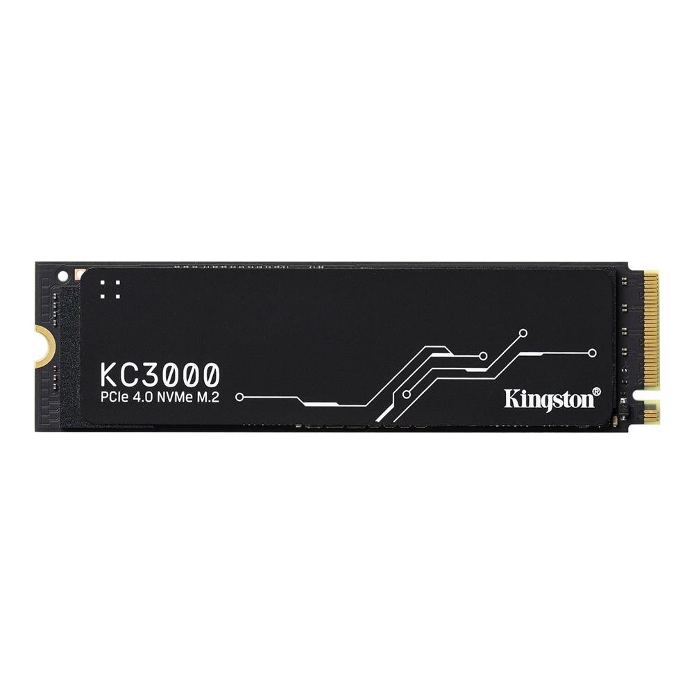 SSD Kingston KC3000, 2TB, M.2, NVMe 2280, Leitura 7000MB/s, Gravação 7000MB/s