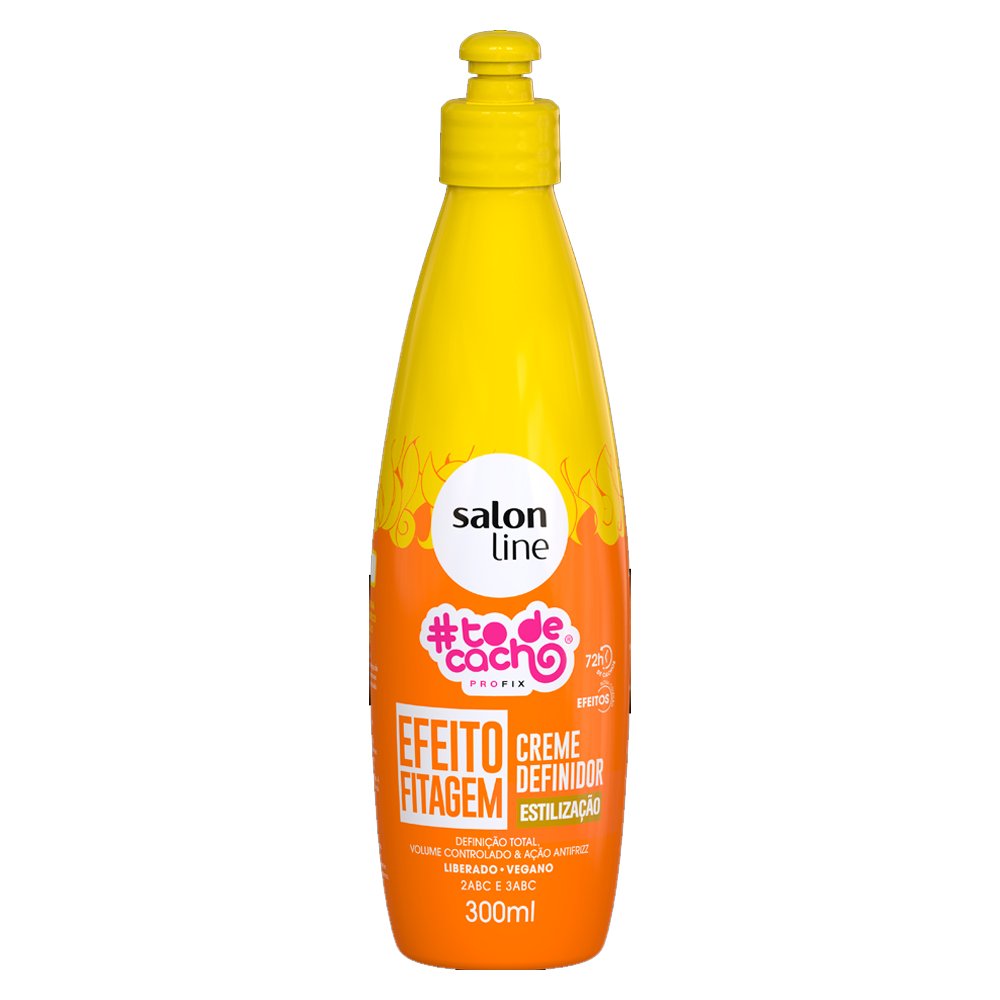 Creme Definidor #todecacho Estilizacao Efeito Fitagem 300ml