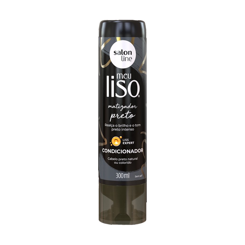 Condicionador Meu Liso Matizador Preto 300ml