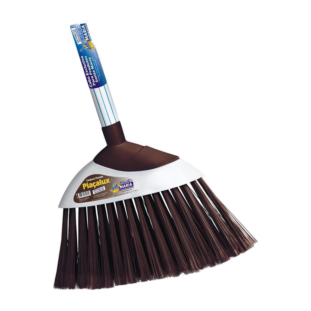 Vassoura Piaçava Nylon Piaçalux C/Cabo