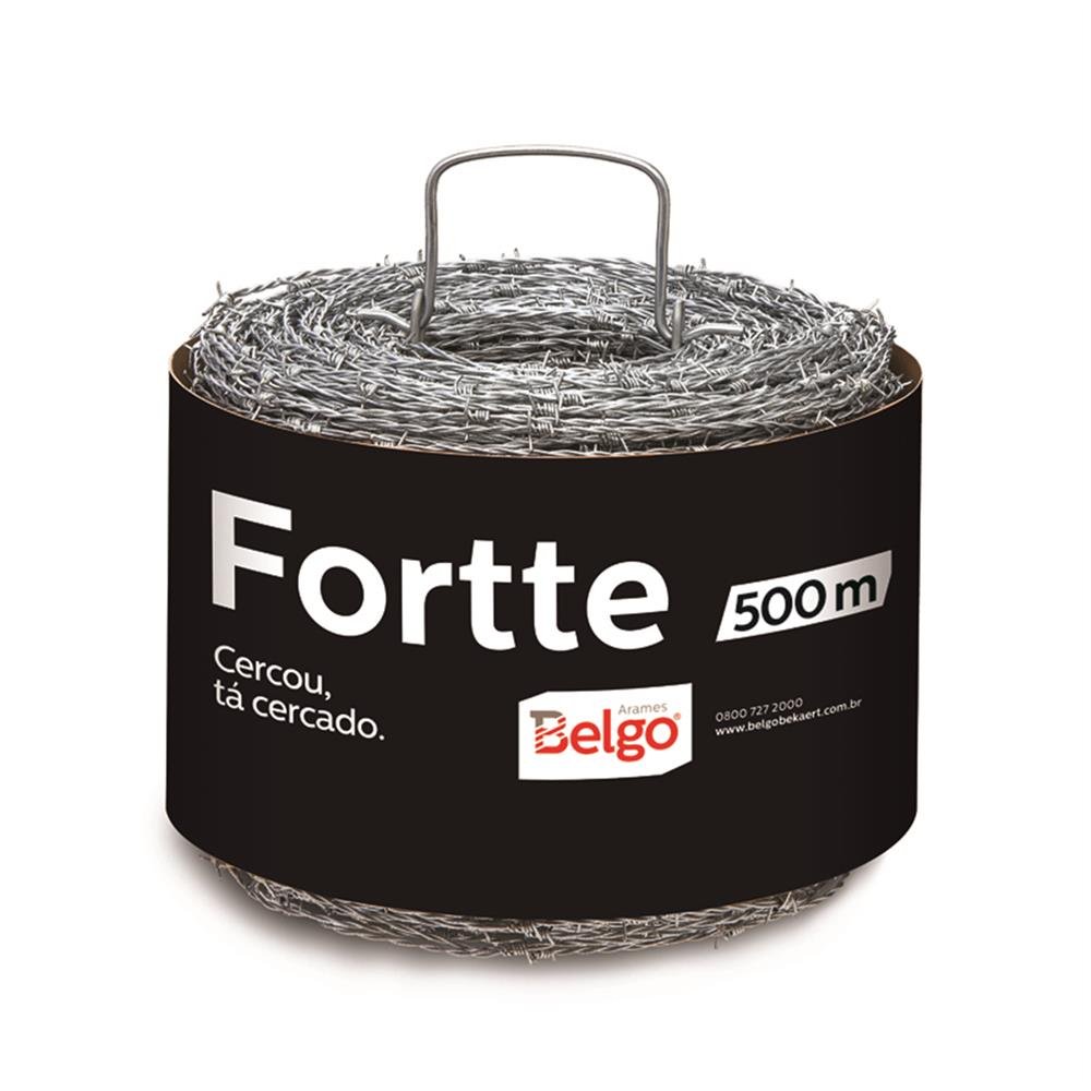 Arame Farpado 500M F16 Forte Belgo