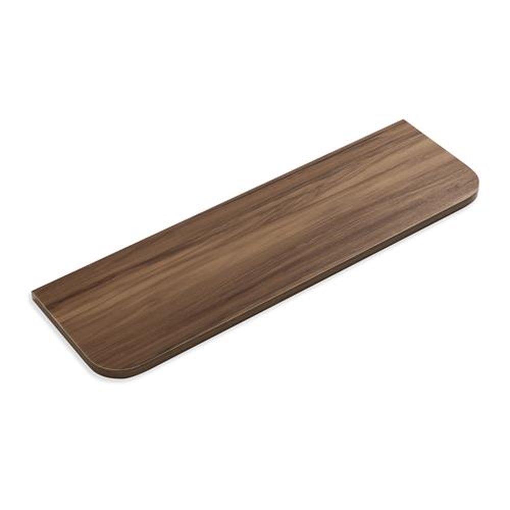 Prateleira Cantos Arredondados 80X25X1,5Cm Castanho BP Bemfixa