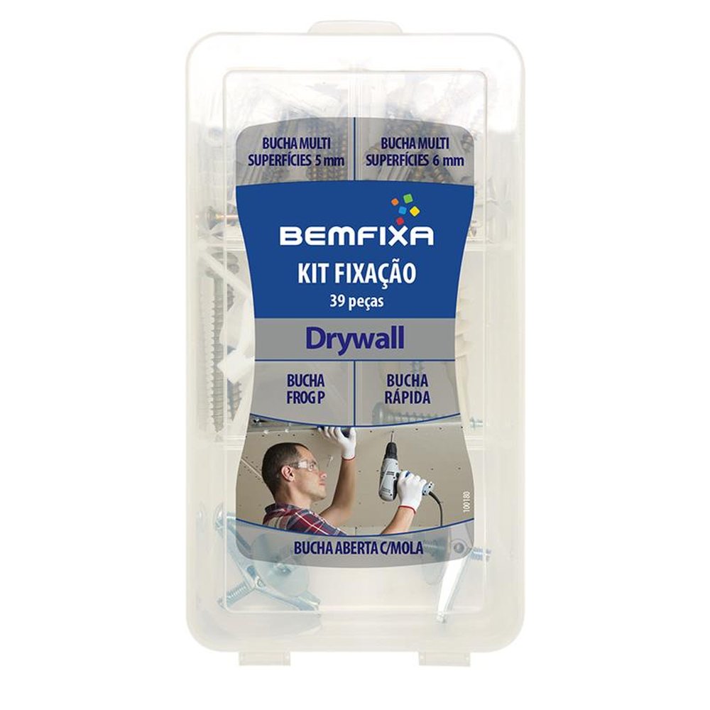 Kit Fixacao Drywall Bemfixa