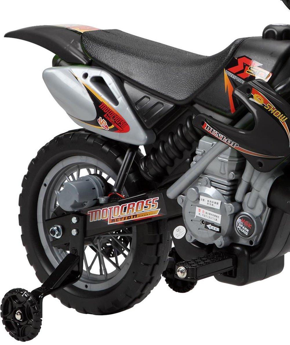 MOTO CROSS TRAIL ELETRICA 6V PRETO - BEL (P55)