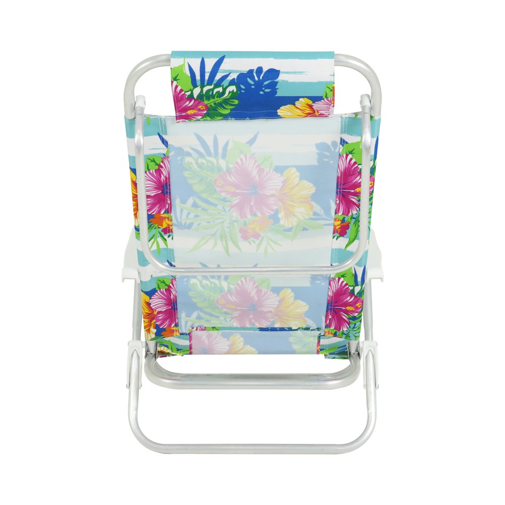 Cadeira Sunny Reclinável 6 Posições em Alumínio Floral Bel