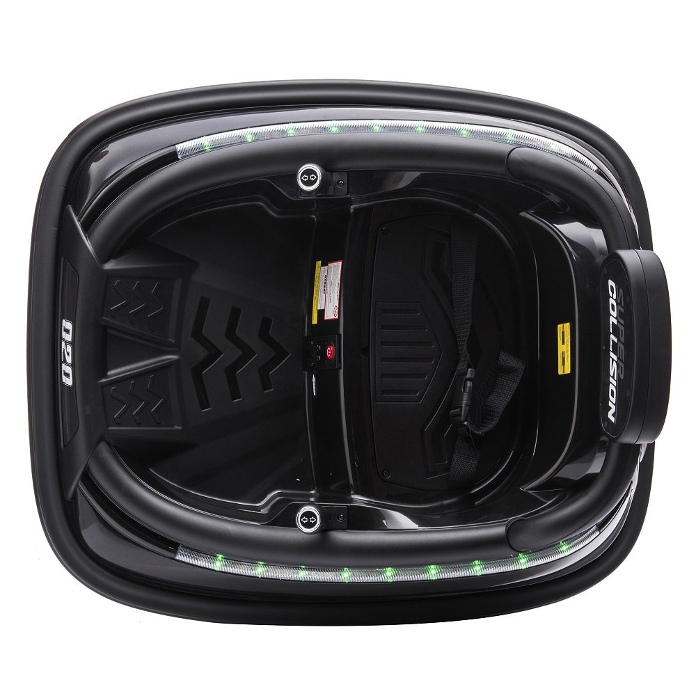 Carro Choque Infantil Preto 6V Bel