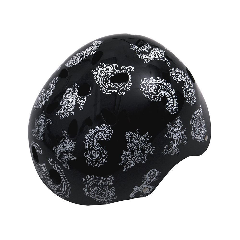 Capacete para Skateboard em ABS Preto Bel