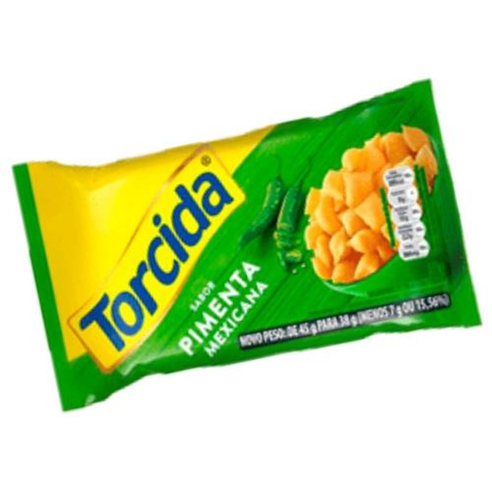 Pacote De Salgadinho Torcida Jr 38g Sabor Pimenta Mexicana Pepsico