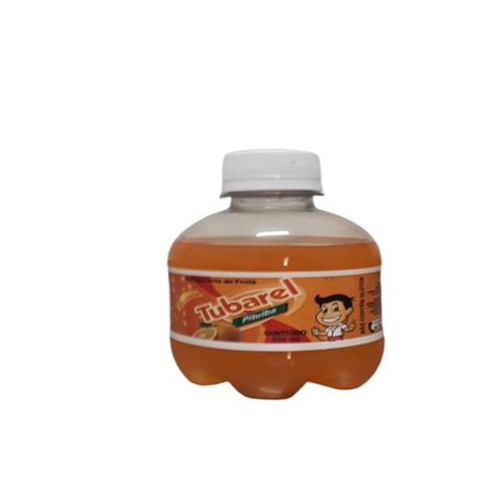 Refrigerante Tubarel Laranja 250ml - Embalagem com 12 Unidades