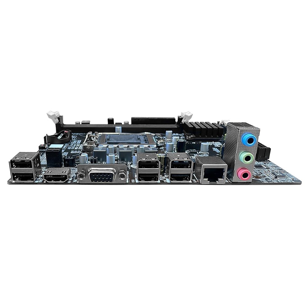 Placa Mãe BRX H61 LGA | Processador Socket 1155, DDR3, Barr. Mem. 1600 MHz, 2-3 Gerações