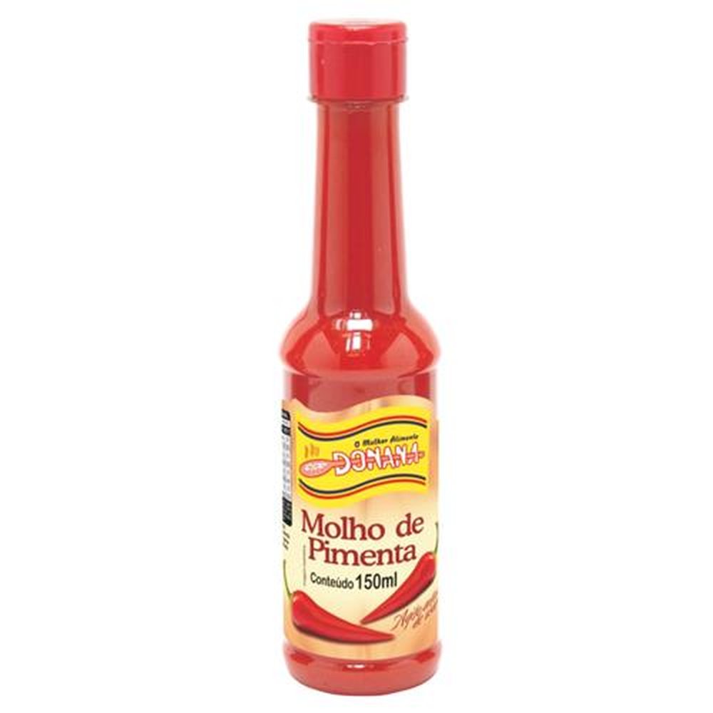 Molho de Pimenta 150ml Donana - Embalagem Contém 12 Unidades