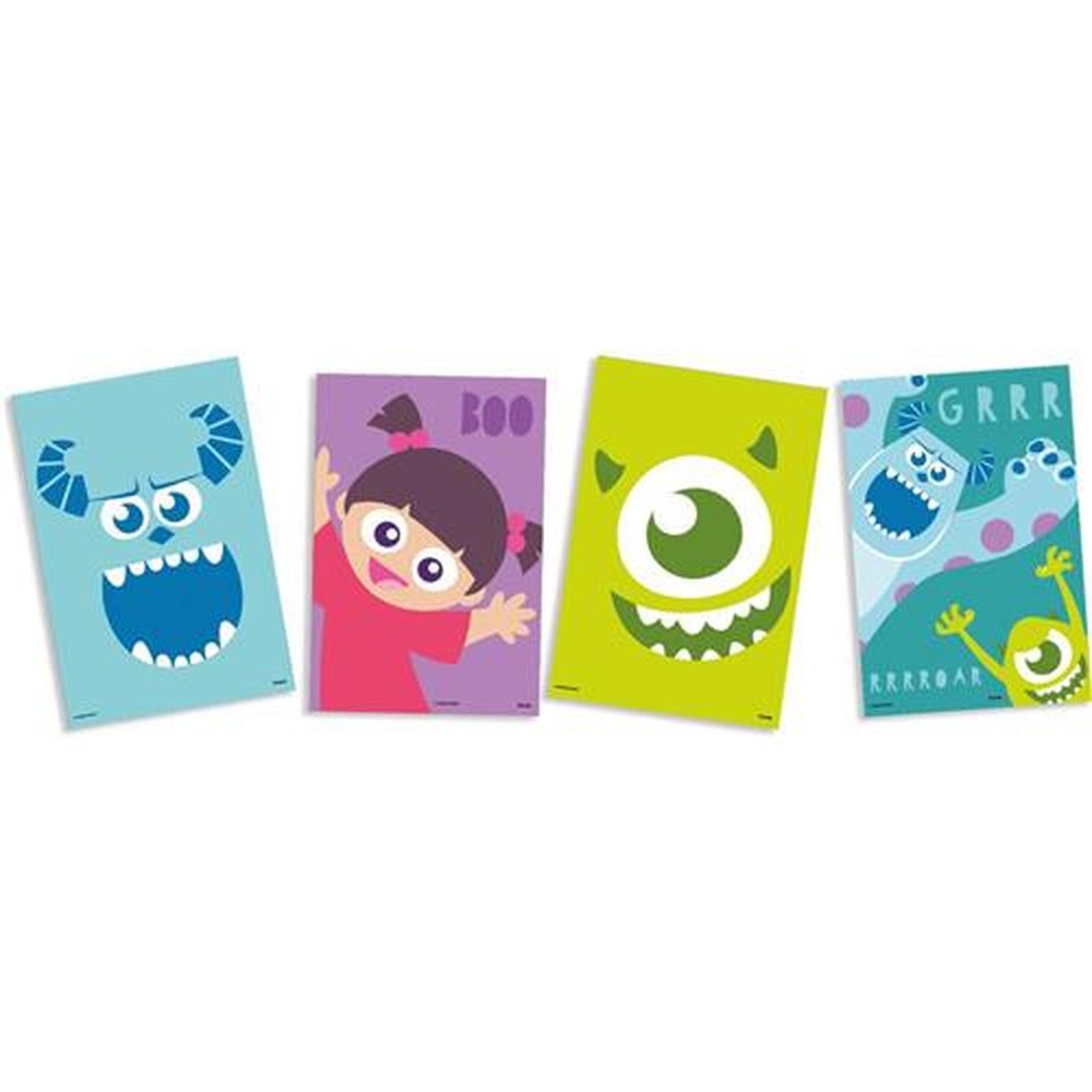 Quadros Decorativos Monstros Sa