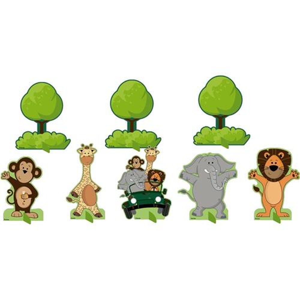 Decoracao De Mesa Safari