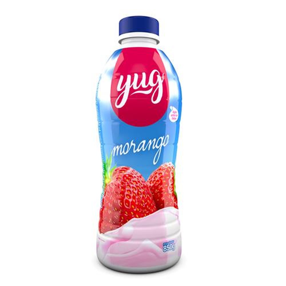 Bebida Láctea Morango Yug 850g