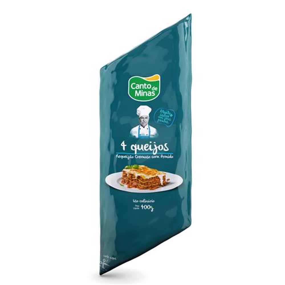 Requeijão Cremoso 4 Queijos bisnaga 400g