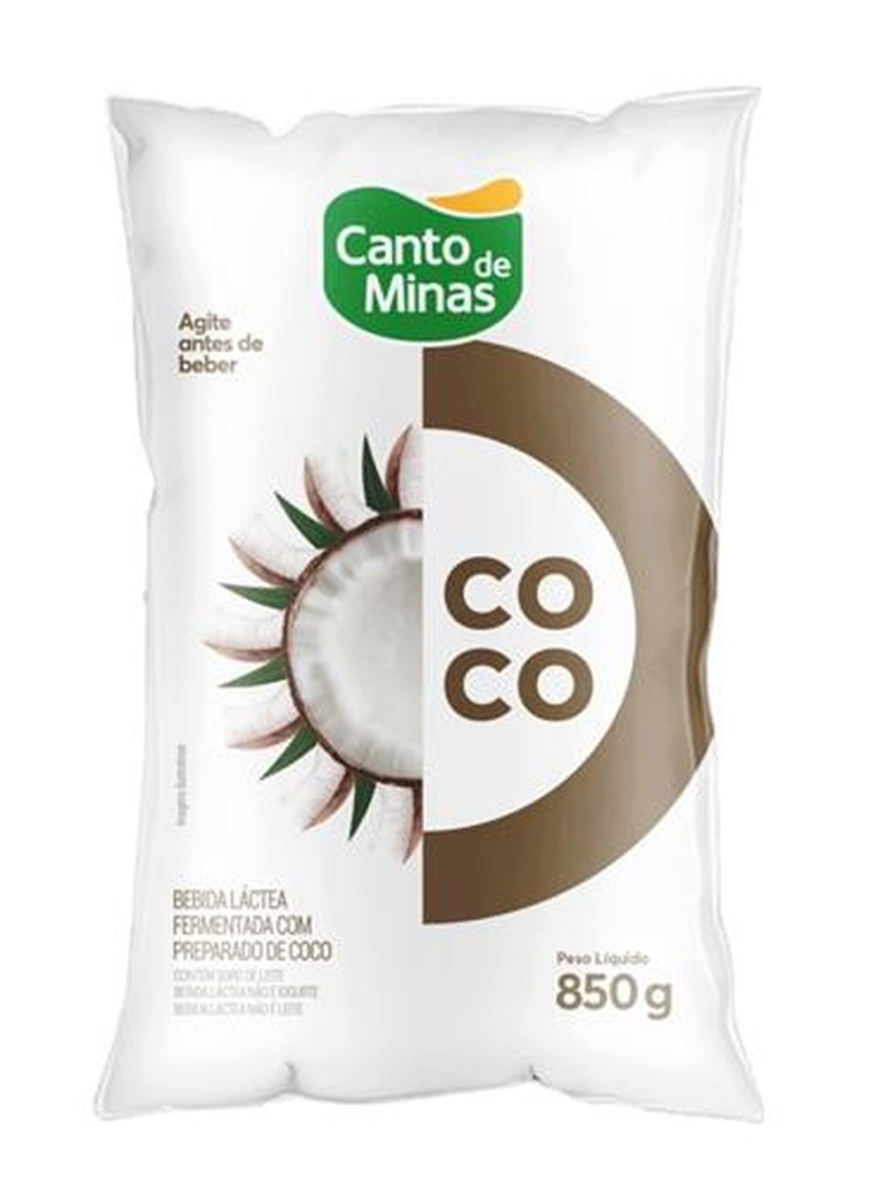 Bebida Láctea Coco saco 850g