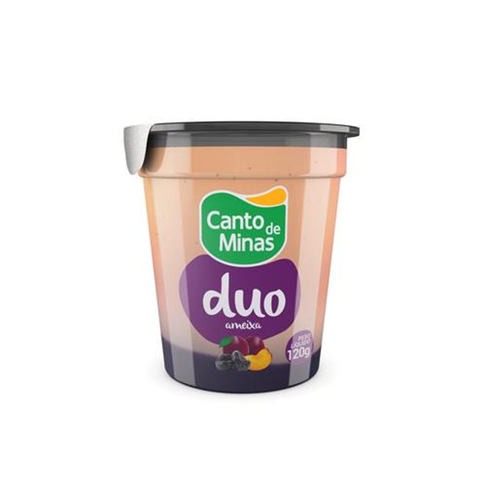 Iogurte Bicamada Duo Ameixa copo 120g