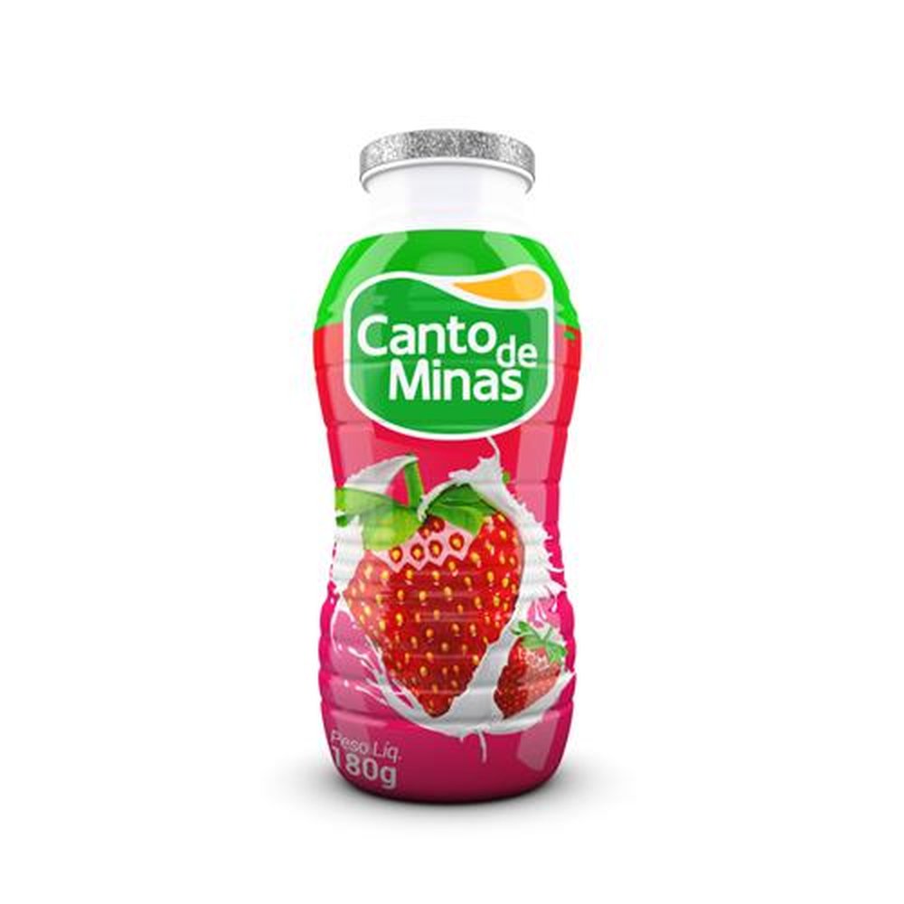 Iogurte Morango garrafa 180g