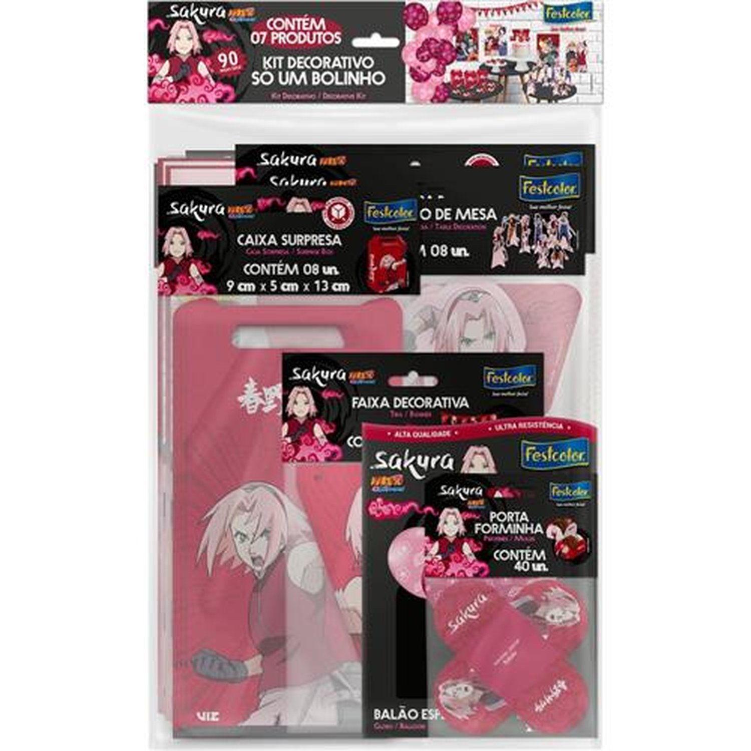 Kit So Um Bolinho Sakura